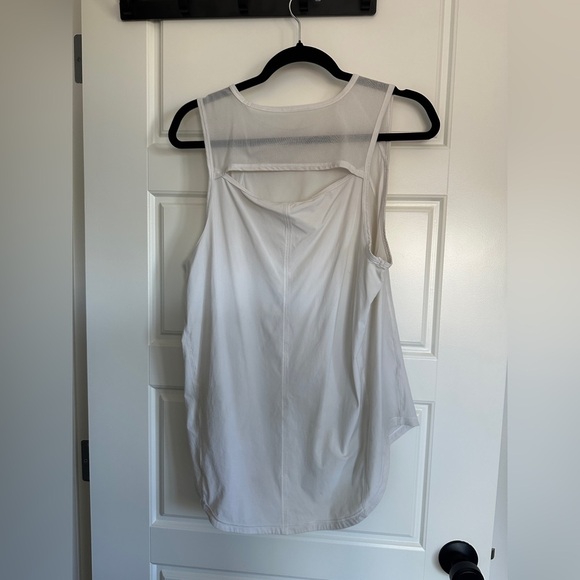 Lululemon Athletica White Sleeveless Sculpt Tank - Picture 3 of 5